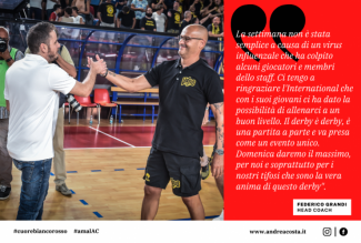 Post Partita Virtus Imola  - Andrea Costa Basket Imola