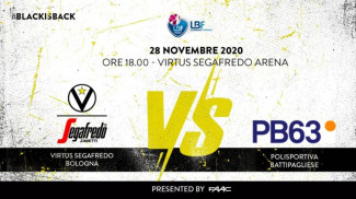 LBF, 9° giornata: Virtus Segafredo Bologna vs O.ME.P.S. BricUp Battipaglia