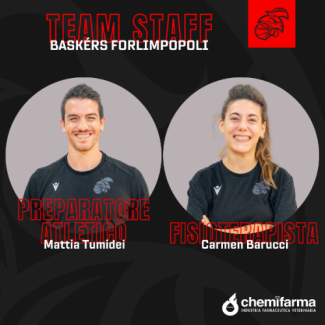 Baskrs Forlimpopoli  - Riconferme staff atletico sanitario