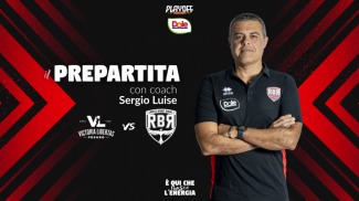 VL Pesaro - Dole Rimini, presentazione  della serie playoff con coach Luise