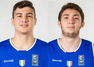 Kleb basket Ferrara, Michele Ebeling e Federico Zampini agli europei under 20