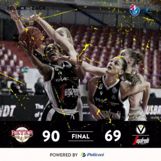 LBF, 13 giornata: Umana Reyer Venezia vs Virtus Segafredo Bologna: 90 &#8211; 69