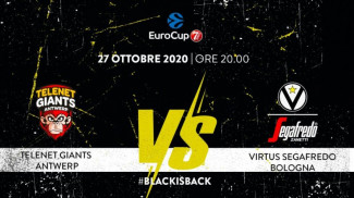 7DAYSEUROCUP, 5° giornata: Telenet Giants Antwerp vs Virtus Segafredo Bologna