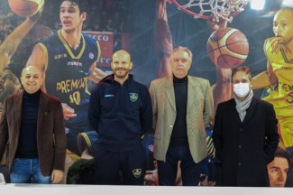 Sutor Basket Montegranaro  - Presentato il nuovo coach Damiano Cagnazzo
