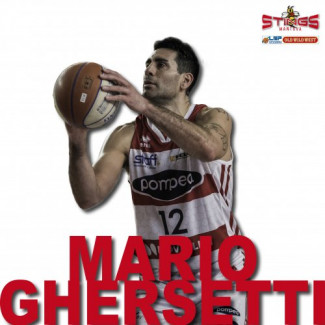 Pallacanestro Mantovana Stings : Confermato il capitano biancorosso Mario Ghersetti