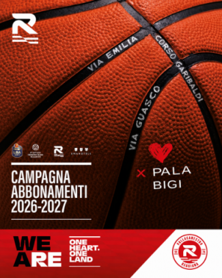 Presentata la Campagna Abbonamenti 2026/2027 di Pallacanestro Reggiana