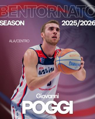 L&#8217;Assigeco Piacenza  inaugura il mercato con il ritorno di Giovanni Poggi