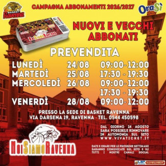 Al Pastificio Artigiano la seconda presentazione dell’OraS� Basket Ravenna, il protagonista sar� Giacomo Baldini