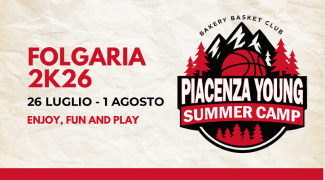Piacenza Young Summer Camp 2026: una settimana di basket, crescita e condivisione