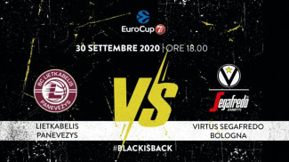 1° giornata: Liektabelis Panevezys vs Virtus Segafredo Bologna