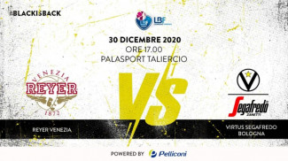 LBF, 13° giornata: Umana Reyer Venezia vs Virtus Segafredo Bologna