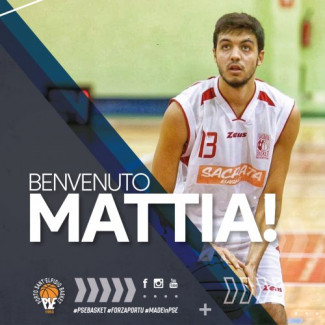 Il P.S.Elpidio Basket firma l’under Mattia Raccosta