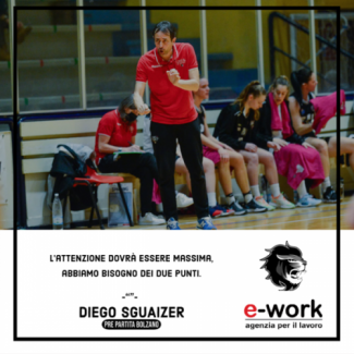 Faenza Basket Project E-Work - Pre-partita contro Sister  Bolzano