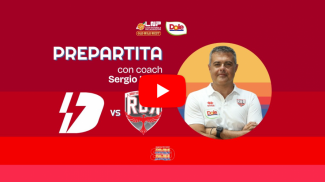 Banco di Sardegna Sassari-Dole Rimini, prepartita con coach Sergio Luise