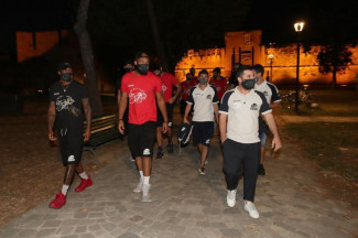 Basket Ravenna - Bella serata alla Rocca Brancaleone con l’OraSì e i tifosi