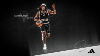 Rasheed Bello nuovo giocatore di Virtus Pallacanestro Bologna