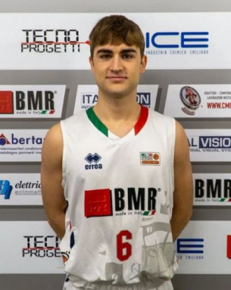 Bmr Basket 2000 Reggio Emilia - La prima conferma  quella di Riccardo Paparella