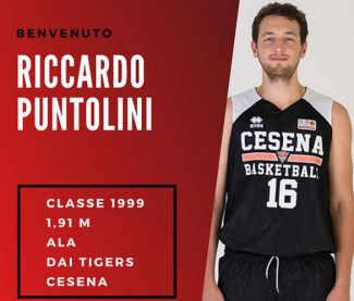 Riccardo Puntolini è il primo acquisto 2019-2020 della Curti Imola