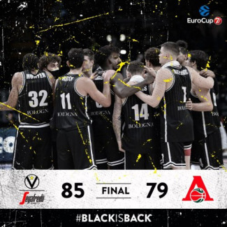 2° giornata EuroCup 7DAYS, Virtus Segafredo Bologna vs Lokomotiv Kuban Krasnodar: 85 – 79