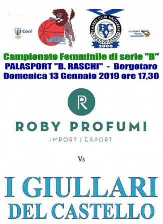 Roby Profumi vs I giullari del Castello 45-40