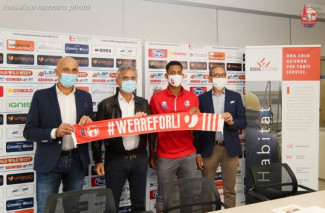 Pallacanestro Forlì 2.015 Unieuro :La presentazione di Yancarlos Rodriguez