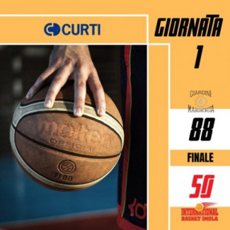 La Curti International Basket Imola stecca l’esordio alla Moratello