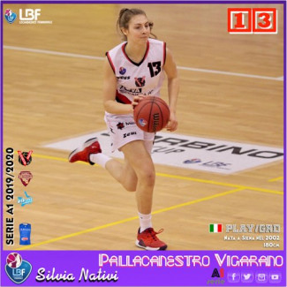 Pallacanestro Vigarano 2008: Silvia Nativi, la crescita continua e non si fermerà