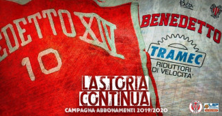 Benedetto XIV: domenica al Palasavena contro Chieti si chiude la campagna abbonamenti.