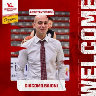 Giacomo Baioni  il nuovo vicecoach della Carpegna Prosciutto Basket Pesaro