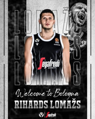 Rihards Lomazs  un nuovo giocatore di Virtus Segafredo Bologna!