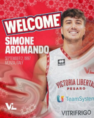Una new entry per la VL Pesaro, Simone Aromando