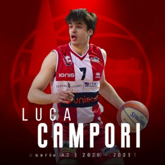 Pallacanestro Forlì 2.015 Unieuro :Luca Campori rimane a Forlì