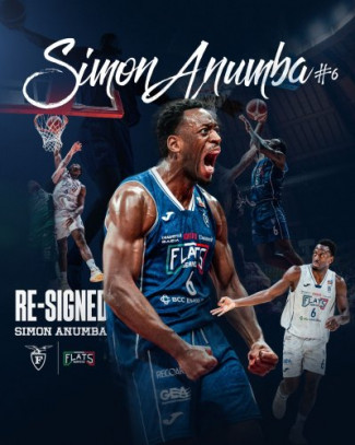 Fortitudo Pallacanestro Bologna - Simon Anumba  seconda conferma