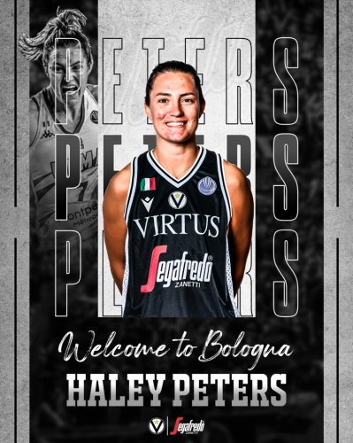 Haley Peters  una nuova giocatrice di Virtus Segafredo Bologna!