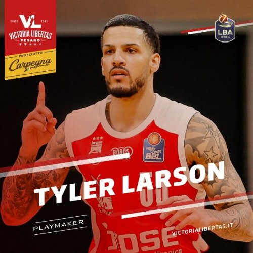 Colpo Carpegna Prosciutto Basket Pesaro: in cabina di regia arriva Tyler Larson!