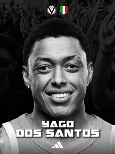 Virtus Pallacanestro Bologna S.p.A. comunica di aver raggiunto un accordo con Yago Dos Santos