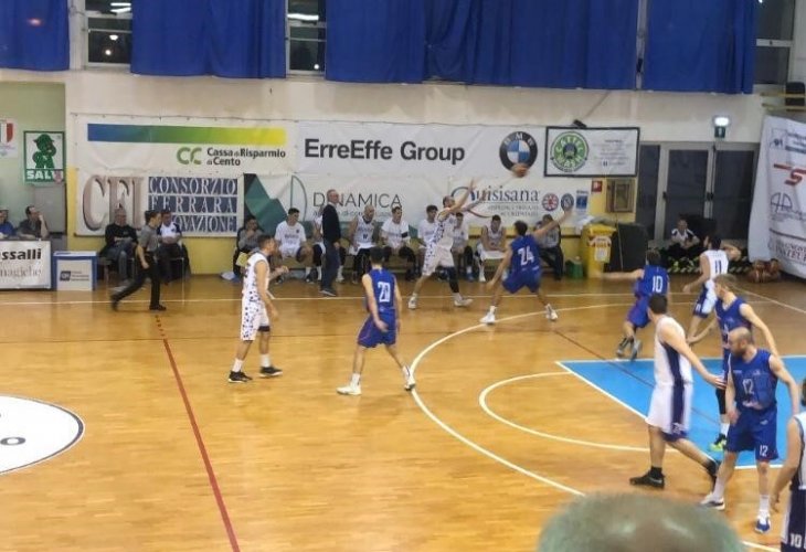 Ferrara Basket 2018  vs Pall. Molix Molinella   72 - 84