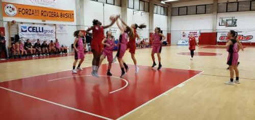 Rimini Happy Basket  vs Basket Girls Ancona  49 - 51