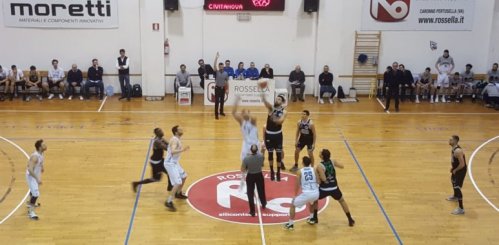 Rossella Virtus Civitanova Marche – Luciana Mosconi Ancona 89-86 (11-21, 14-23, 29-15, 23-18, 12-9)