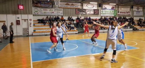 Thunder Basket Matelica  vs Basket Girls Ancona  57 - 60