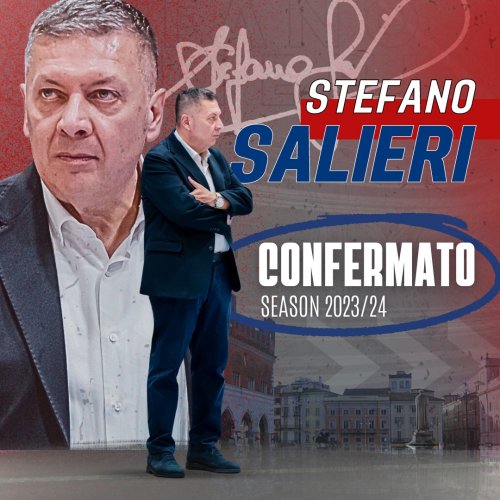L&#8217;Assigeco Piacenza rinnova la fiducia a coach Salieri