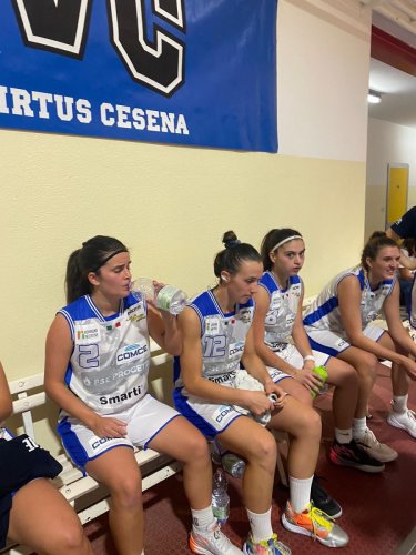 FSE Nuova Virtus Cesena - Happy Basket Rimini  51-55 (17-19; 9-15; 14-8; 11-13)
