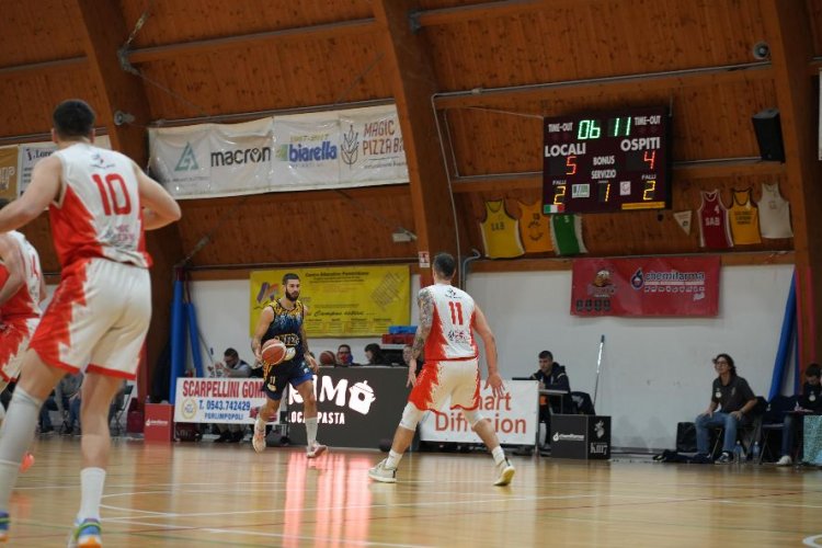 Baskers Forlimpopoli – Dulca Santarcangelo 79-72 (25-15, 45-33, 65-54)