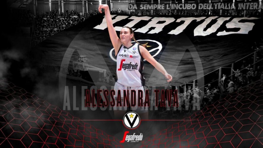 Virtus Segafredo Bologna : Alessandra Tava rinnova con le V Nere