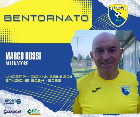 ASD Pianta - Marco Rossi torna dove tutto era cominciato