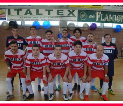 AT.ED.2 senza Casagrande nel primo storico derby con la Futsal Cesena