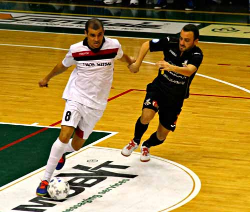 Fabrizio Carigliano vs Kaos Futsal 2-3 (1-2 p.t.)