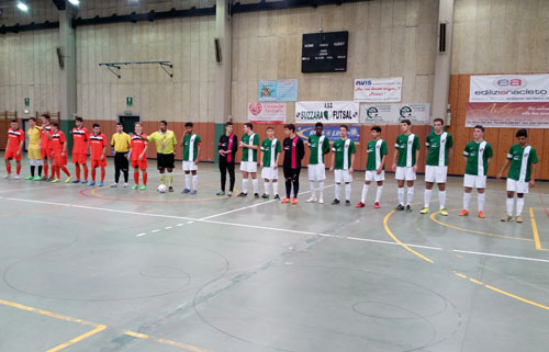 Suzzara Futsal  Kaos Futsal:  1-7