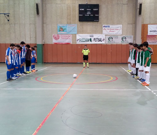 Suzzara Futsal  Baraccaluga:  15-4