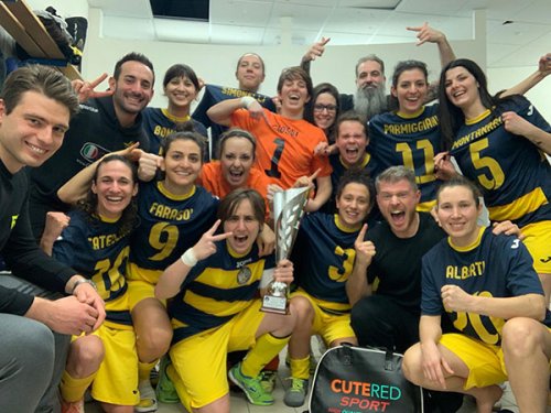 Coppa Emilia Romagna Fusal femminile: Finalmente Cą Rossa Bagnolo. Buona la terza